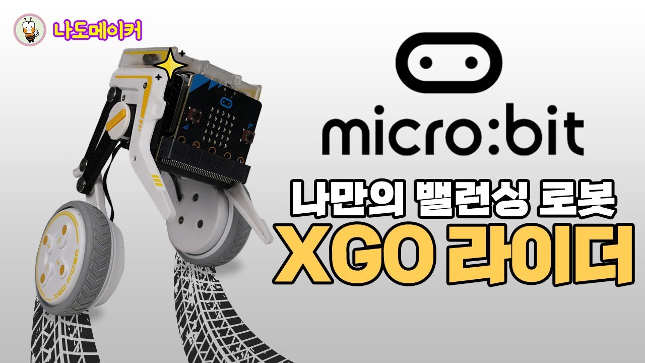 [신제품] 마이크로비트 Xgo, 나만의 밸런싱 로봇!