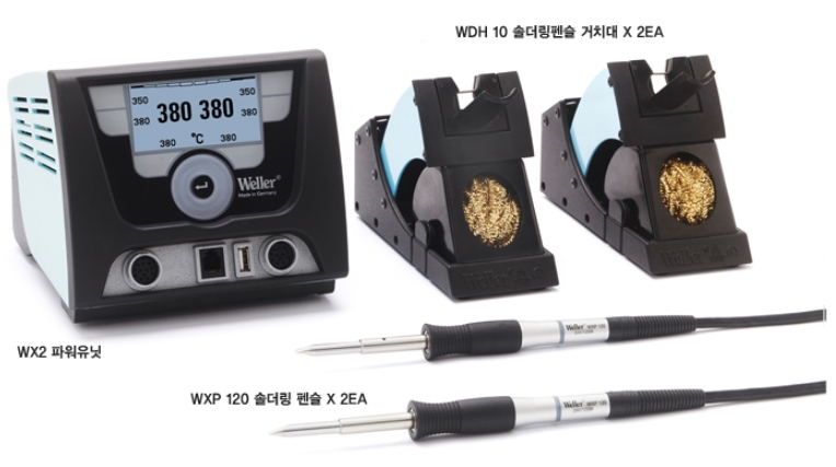 WELLER / 2채널 다기능 인두기 - WX2020(120W)